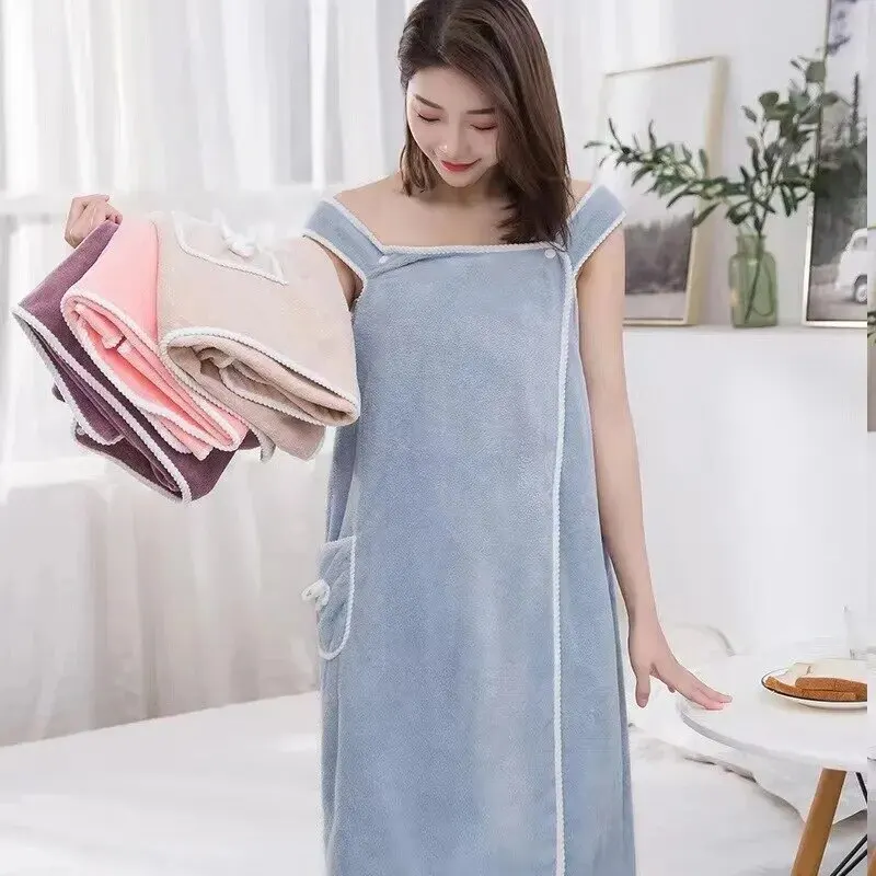 Women's Wearable Bath Towel - Image 4
