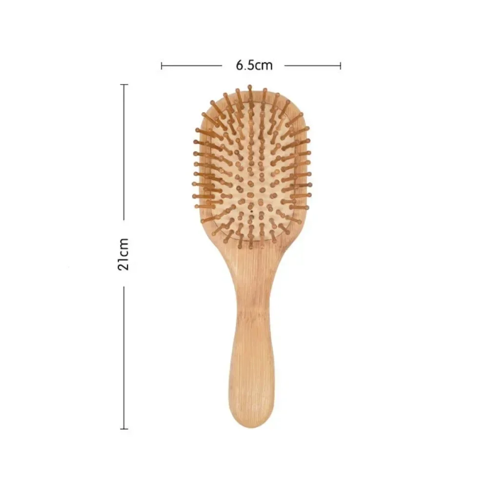 Wooden Bamboo Hair Brush - Image 4