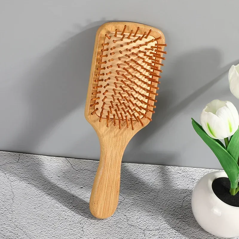 Wooden Bamboo Hair Brush - Image 9