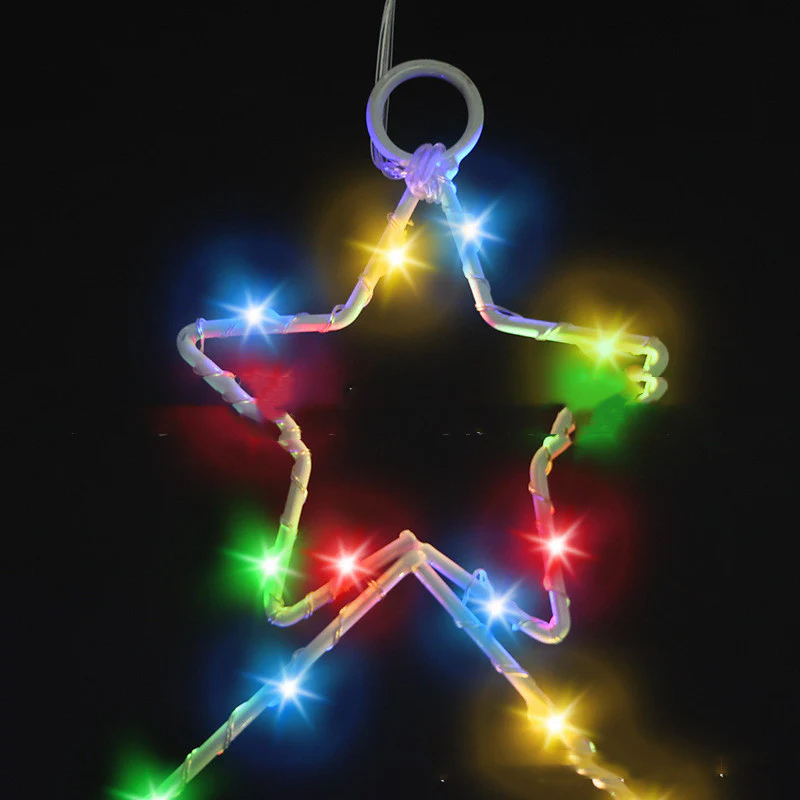 Wrought Iron Christmas Tree Shaped Lantern with Light - Image 4