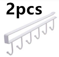 Wrought Iron Seamless Nail-free Door / Cabinet Hook Hanger - Image 8