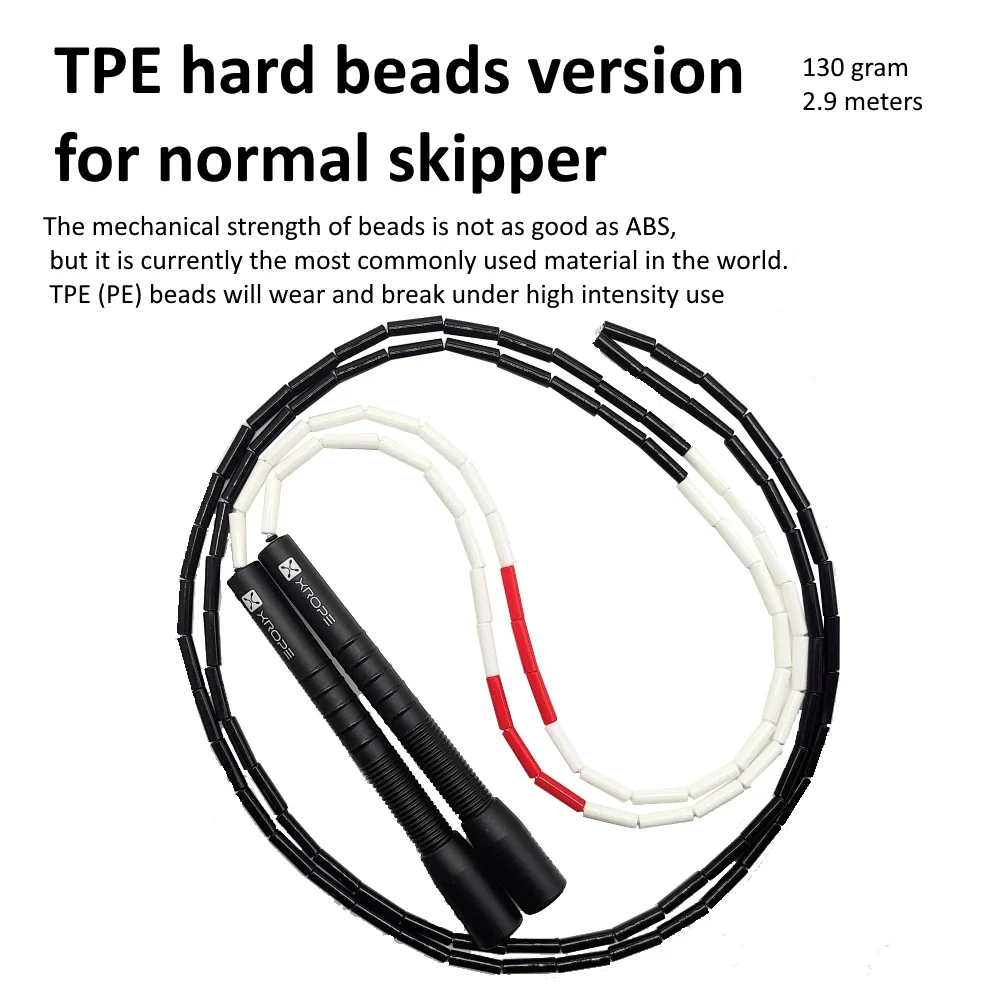 X ROPE 7mm Hard Beads Skipping Rope - Image 13