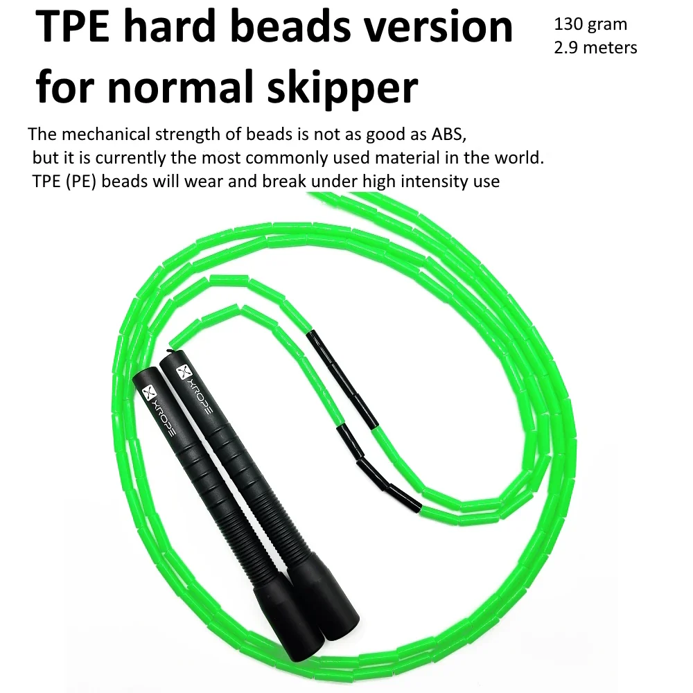 X ROPE 7mm Hard Beads Skipping Rope - Image 15