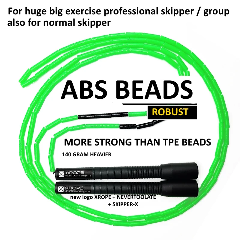 X ROPE 7mm Hard Beads Skipping Rope - Image 22