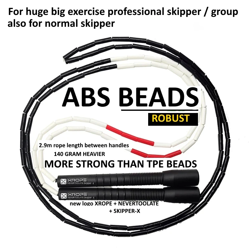 X ROPE 7mm Hard Beads Skipping Rope - Image 24