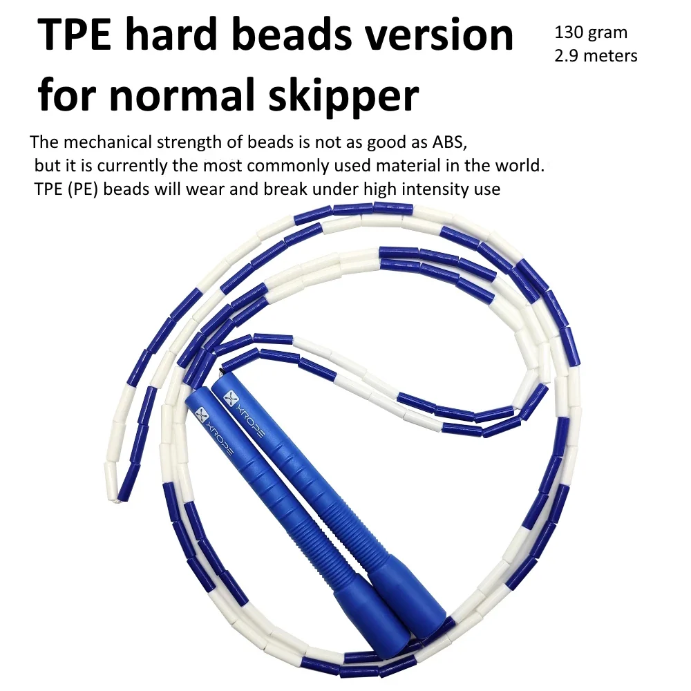 X ROPE 7mm Hard Beads Skipping Rope - Image 7