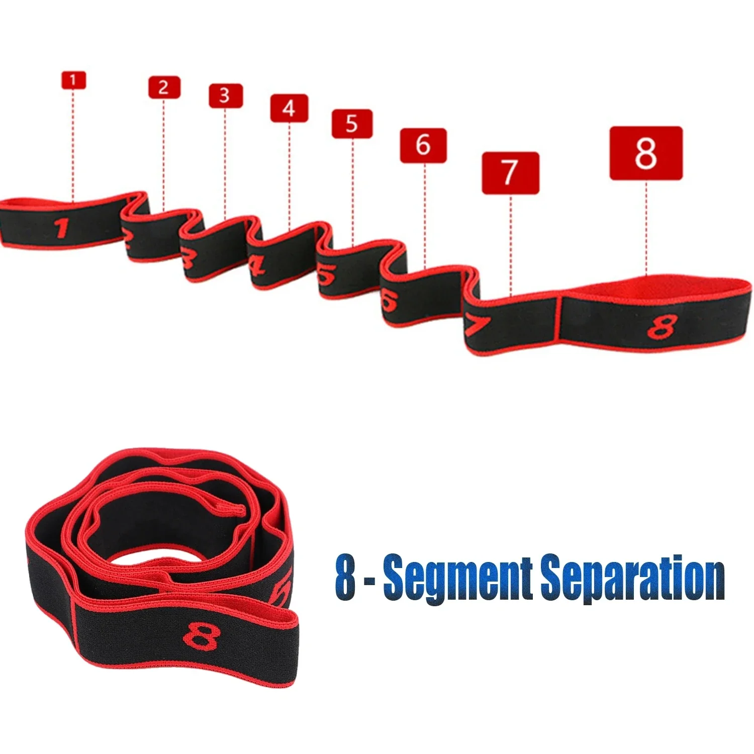 Yoga Stretch Resistance Bands - Image 2