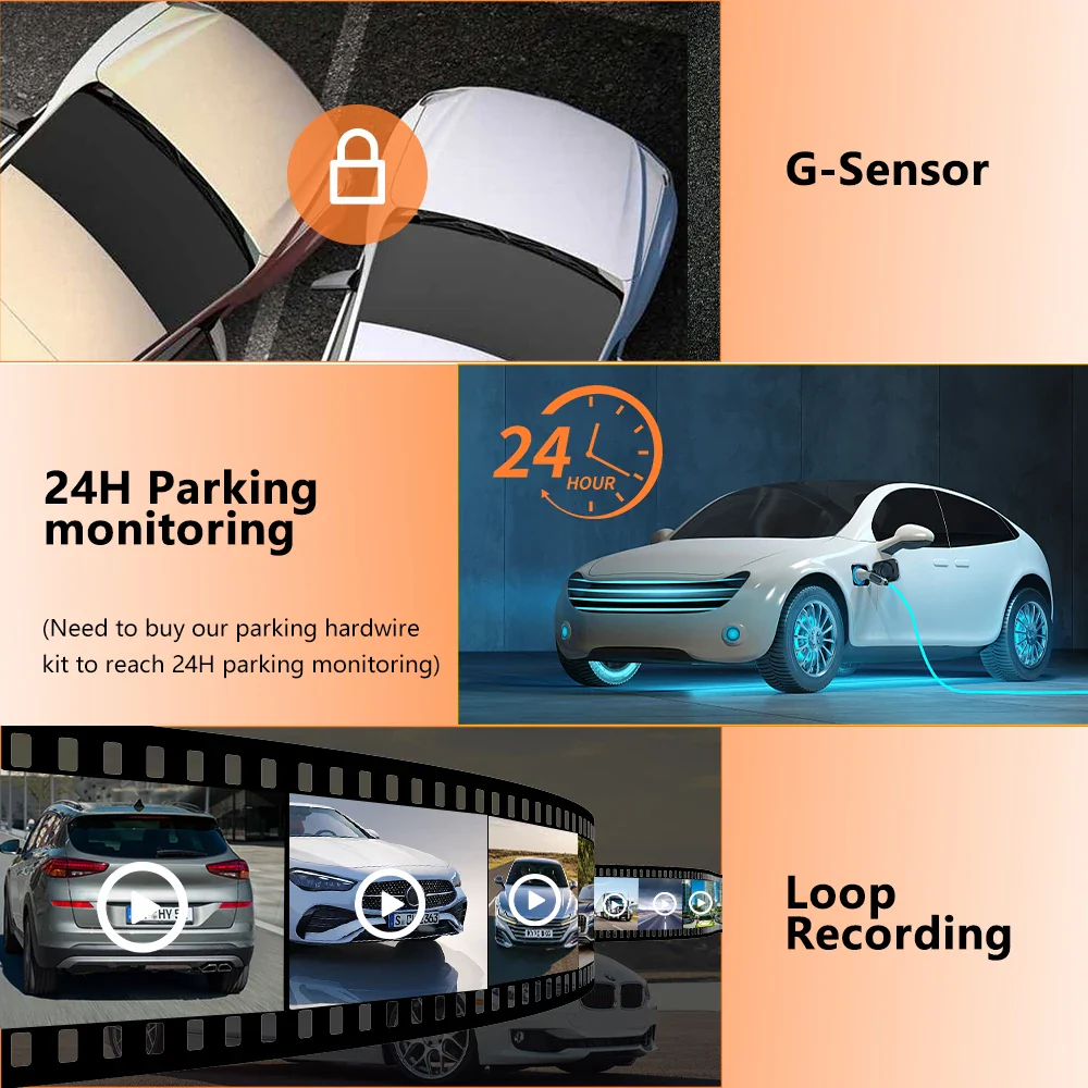 ZD80 4K Dash Cam (Three-Lens) with Built-In GPS - Image 6