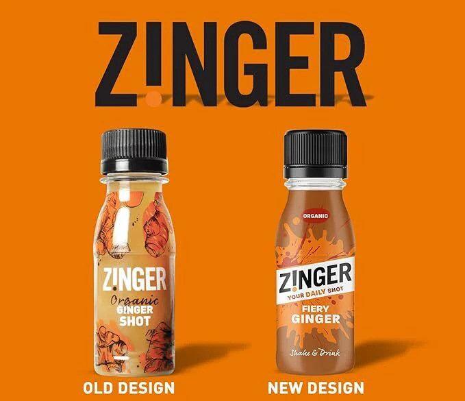 Zinger Ginger Shot (Pack of 15 X 70Ml). Organic Plant Based Shot with 18.4G - Image 4